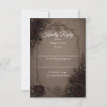 Gothic Eleganz Hochzeit 