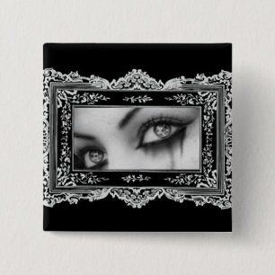 Gothic Eyes Button
