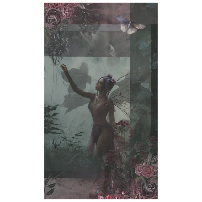 "Gothic Fairy" Baumwolltischdecke Tischdecke (Vorderseite)