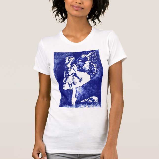 Gothic Fairy Destroyed T - Shirt (Vorderseite)