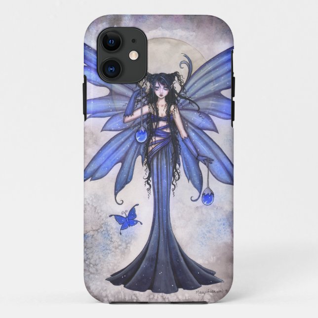 Gothic Fairy Fantasy iPhone Case von Molly Harriso (Rückseite)