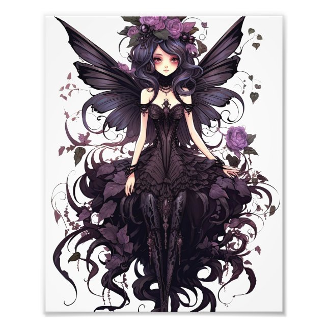Gothic Fairy Fotodruck (Vorne)