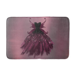 Gothic Fairy Fuchsia Gown | Punk Rock Pink Magenta Badematte