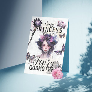Gothic Fairy Godmutter Vorschlag Foto Einladung