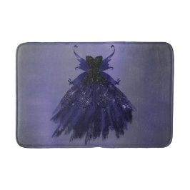 Gothic Fairy Indigo Gown | Deep Royal Lila Sheen Badematte