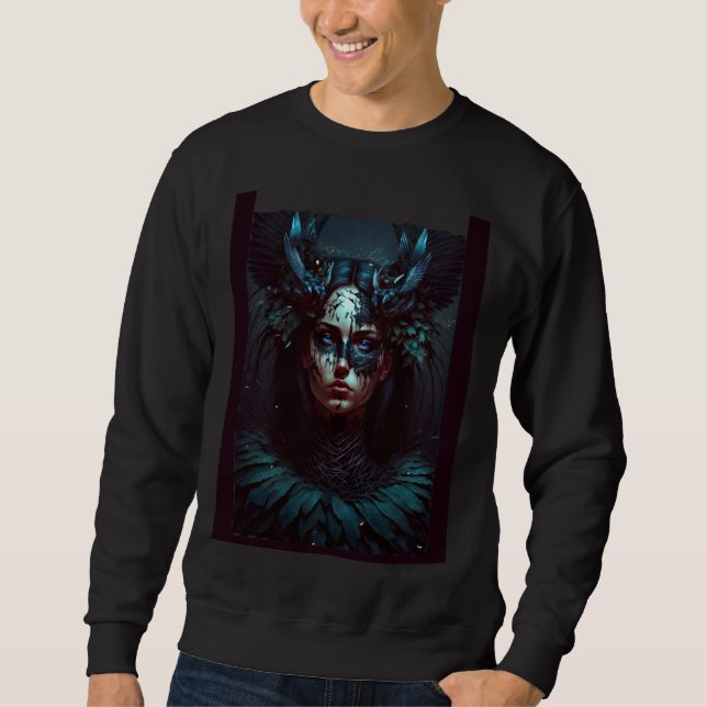 Gothic Fairycore Aesthetic Dark Horror Grunge  1 Sweatshirt (Vorderseite)