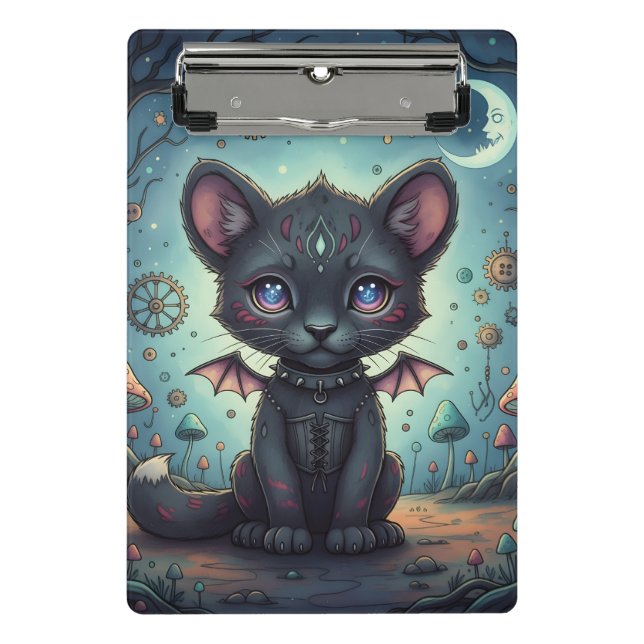 Gothic Fantasy Baby Kit Mini Klemmbrett (Vorderseite)