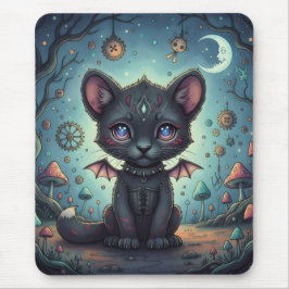 Gothic Fantasy Baby Kit Mousepad