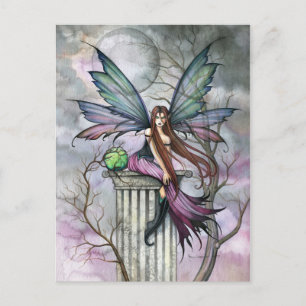 Gothic Fantasy Feen Kunst Postkarte