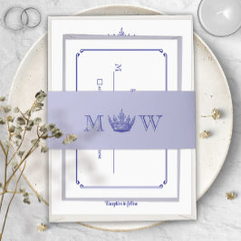 Gothic Fantasy oder mittelalterliches königliches  Einladungsbanderole