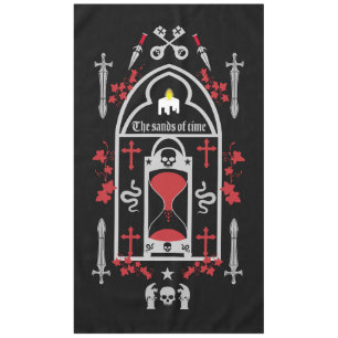 Gothic Fashion Style Tischdecke