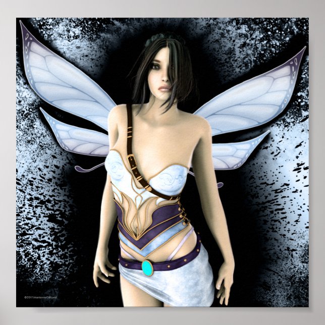 Gothic Fee Solitude Artwork Poster (Vorne)