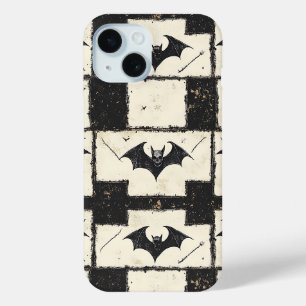 Gothic-Fledermaus-Grunge-Halloween-Muster Case-Mate iPhone Hülle