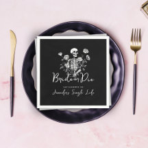 Gothic Floral Skeleton Junggesellinnenabschied 
