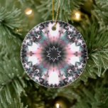 Gothic Frozen Winter Spider Web Keramik Ornament<br><div class="desc">Fühlen Sie sich frei zu klicken "Personalisieren" oder "Anpassen",  um das Design-Tool zu öffnen und fügen Sie Text in einer Vielzahl von Farben und Schriftart für die Anpassung meines von einer Art Gothic Frozen Winter Spider Web.</div>