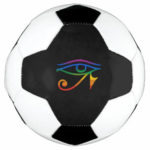 Gothic Gay Pride Eye Soccerball Football Fußball