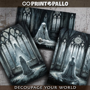 Gothic-Geist in Anwesenheit der Seele Geschenkpapier Set