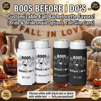Gothic-Geister-Halloween-Junggesellinnen-Abschieds Selters Dosenkühler