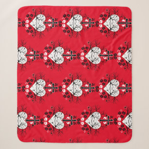 Gothic-Geschenkartikel Sherpadecke
