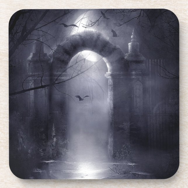 Gothic Getränkeuntersetzer (Vorderseite)