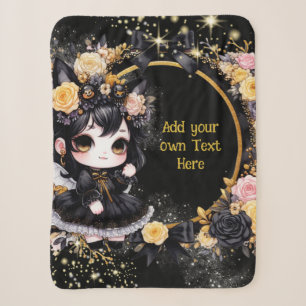 Gothic Girl Custom Deco Goth Kawaii Chibi Sherpadecke