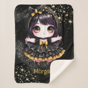 Gothic Girl Custom Deco Goth Kawaii Chibi Sherpadecke