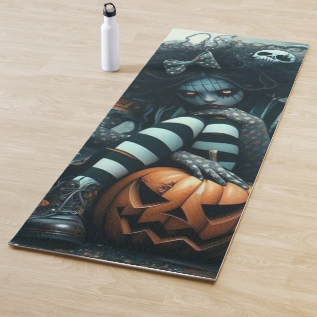 Gothic Girl für Yoga, Pilates & Fitness Yogamatte (Beispiel)