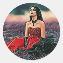 Gothic Girl Sitting
