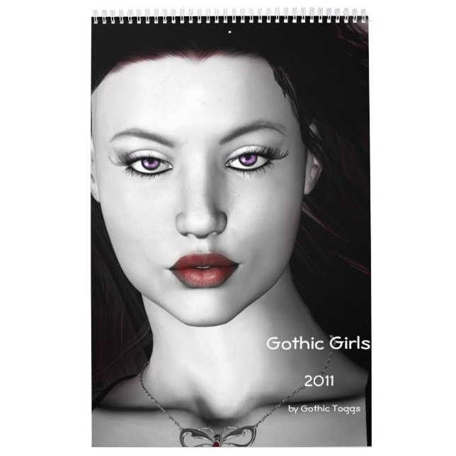 Gothic Girls 2011 Kalender (Titelbild)