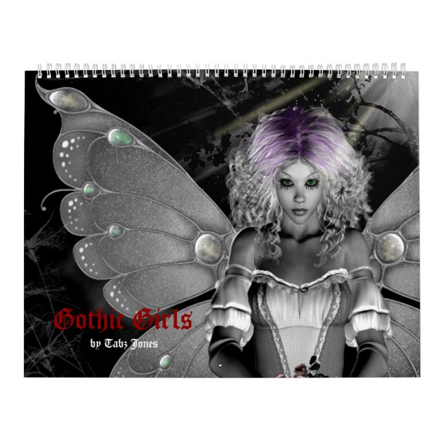 Gothic Girls - Kalender 2018 (Titelbild)