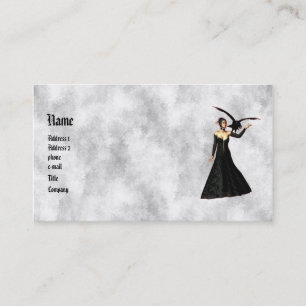 Gothic Girls : Red Hexe Visitenkarte