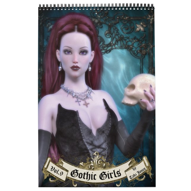 Gothic Girls Year Art Book Kalender (Titelbild)