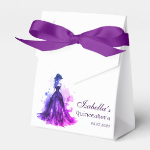 Gothic Glam Quinceañera Geschenkschachtel