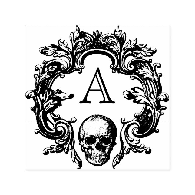 Gothic Glam | Selbstfarbige Briefmarke Permastempel (Design)