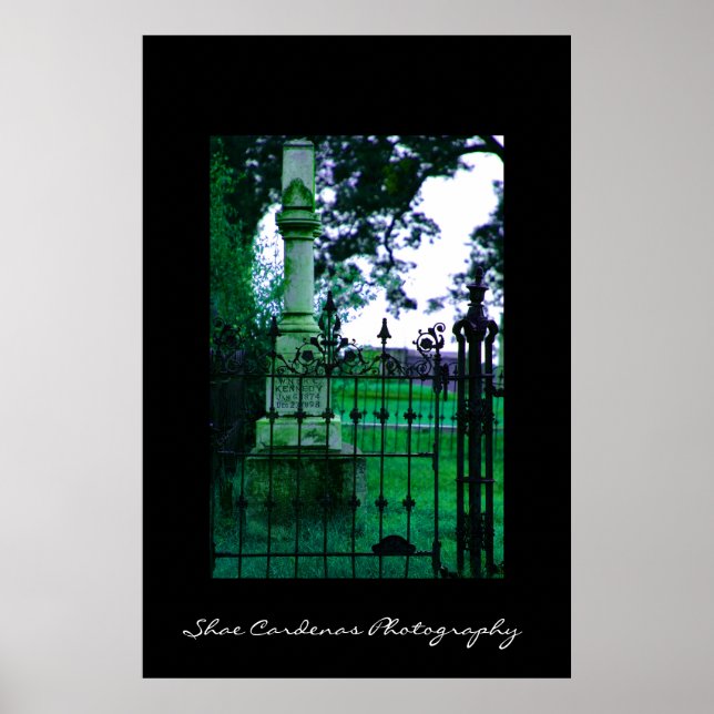 Gothic Grave Poster (Vorne)