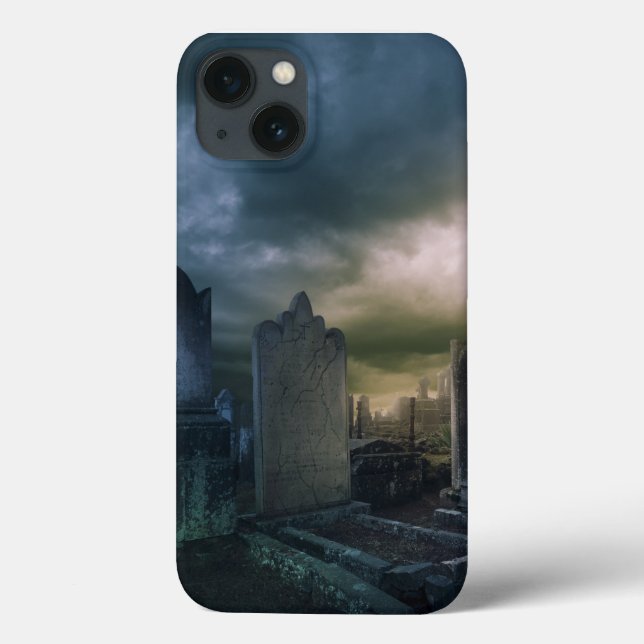Gothic Graveyard IPAD Case (Rückseite)