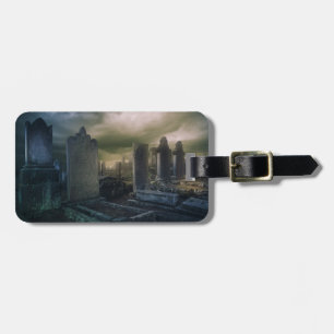 Gothic Graveyard Luggage Tag Gepäckanhänger