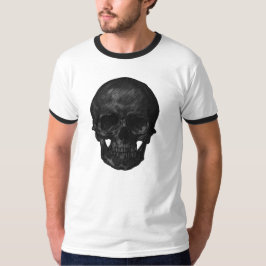 Gothic Gray Skull T-Shirt