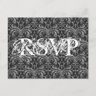 Gothic Grunge All Occassion UAWG Response Einladungspostkarte