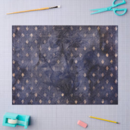 Gothic Grunge Indigo  Seidenpapier