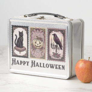 Gothic Gruseliger Halloween, Himmlische Hexen-Deko Metall Brotdose
