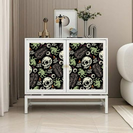 Gothic Halloween Decoupage ephemera Tissue Seidenpapier