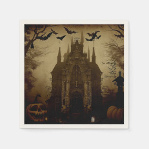 Gothic/Halloween/Herbst/Kürbis Serviette