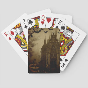 Gothic/Halloween/Herbst/Kürbis Spielkarten