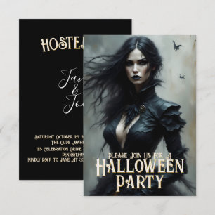 Gothic Halloween Night of Mystery Einladung