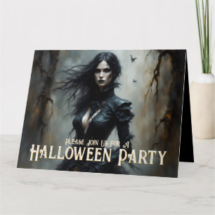 Gothic Halloween Night of Mystery Einladung