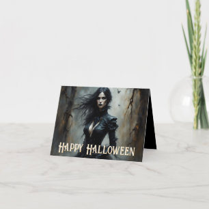 Gothic Halloween Night of Mystery Karte
