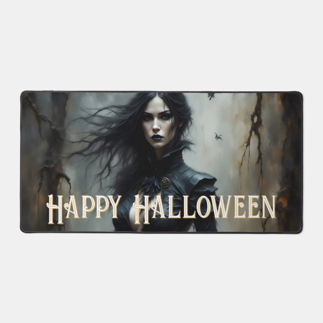 Gothic Halloween Night of Mystery Schreibtischunterlage (Vorderseite)