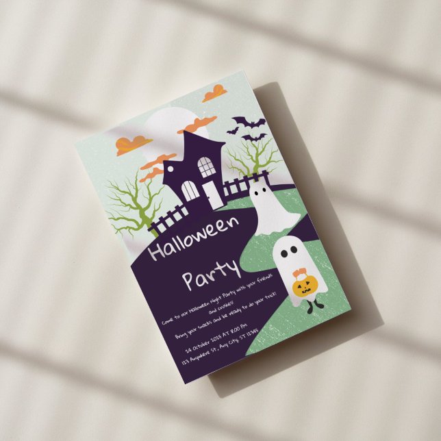 Gothic Halloween-Party Einladung (Von Creator hochgeladen)