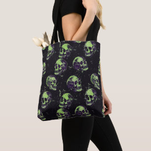 Gothic Halloween Skulls Spooky Season Tasche